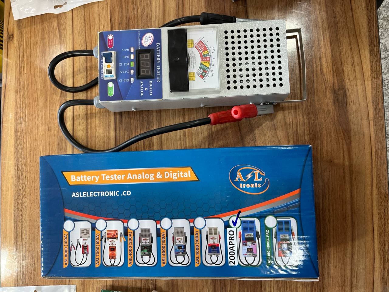 تستر دینام باطری انالوگ A123